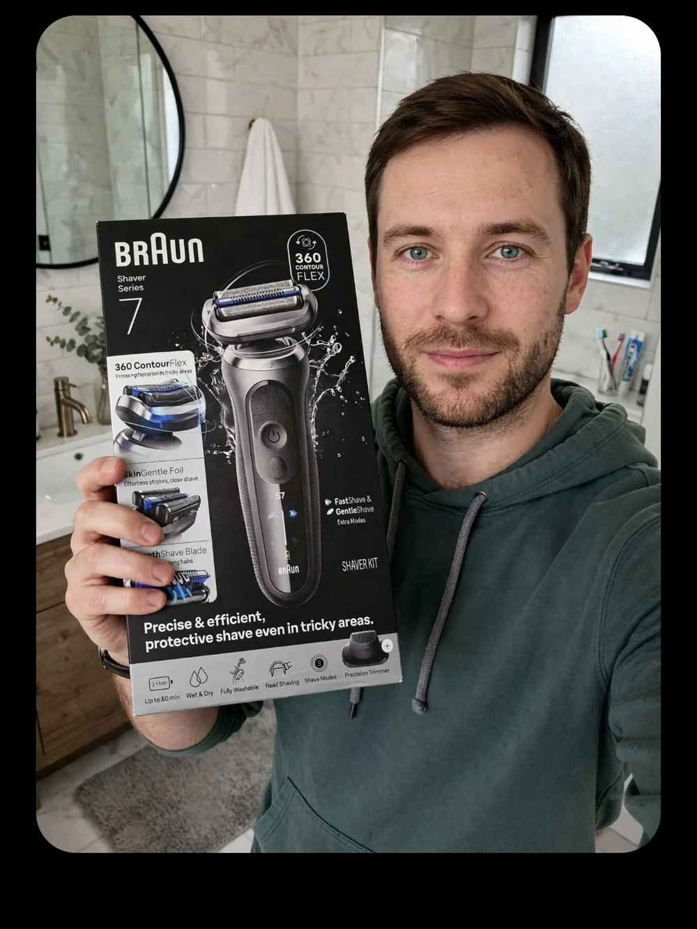Braun Series 7 Electric Shaver - Gray
